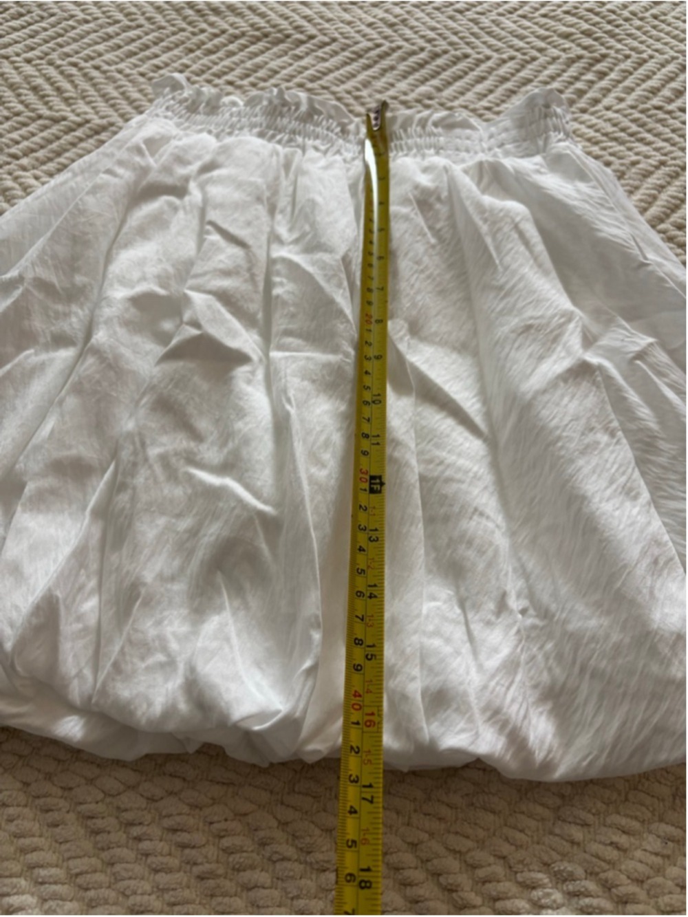 Bubble Skirt Mini Ruffled High Waisted Women XS - Picture 6 of 10